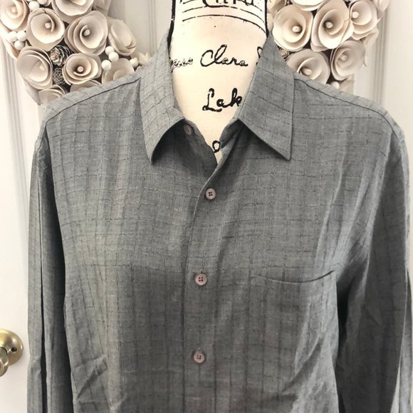 DONATED!!NWOT Perry Ellis grey modal blend casual - Picture 2 of 8